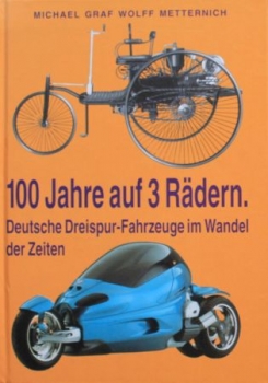 Metternich "100 Jahre auf 3 Raedern" Threetrack-Vehiclehistory 1992 (6692)